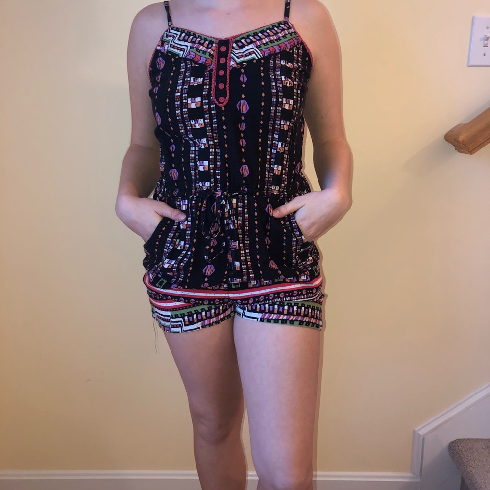 Multicolored Romper